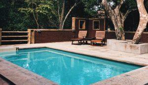 PAVE-EL Pedestal used to elevate pool deck