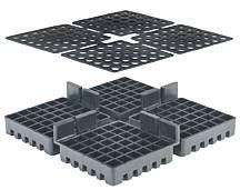 Adjustable PAVE-EL Pedestal system manufactured by Envirospec Inc